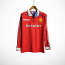 Camisa Manchester United Titular 98/99 - Versão Retro