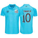 Camisa Santos 2025/26 Azul Comemorativa - Torcedor Masculina - NEYMAR JR 10 - Azul