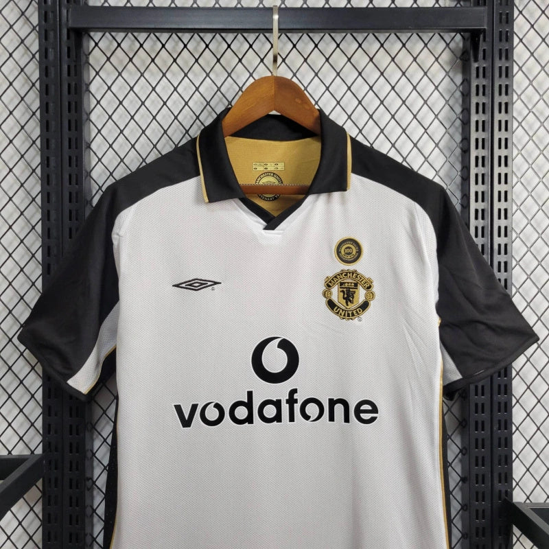 Camisa Manchester United Edição 100 Anos - DUPLA FACE -  Masculina Versão Retro