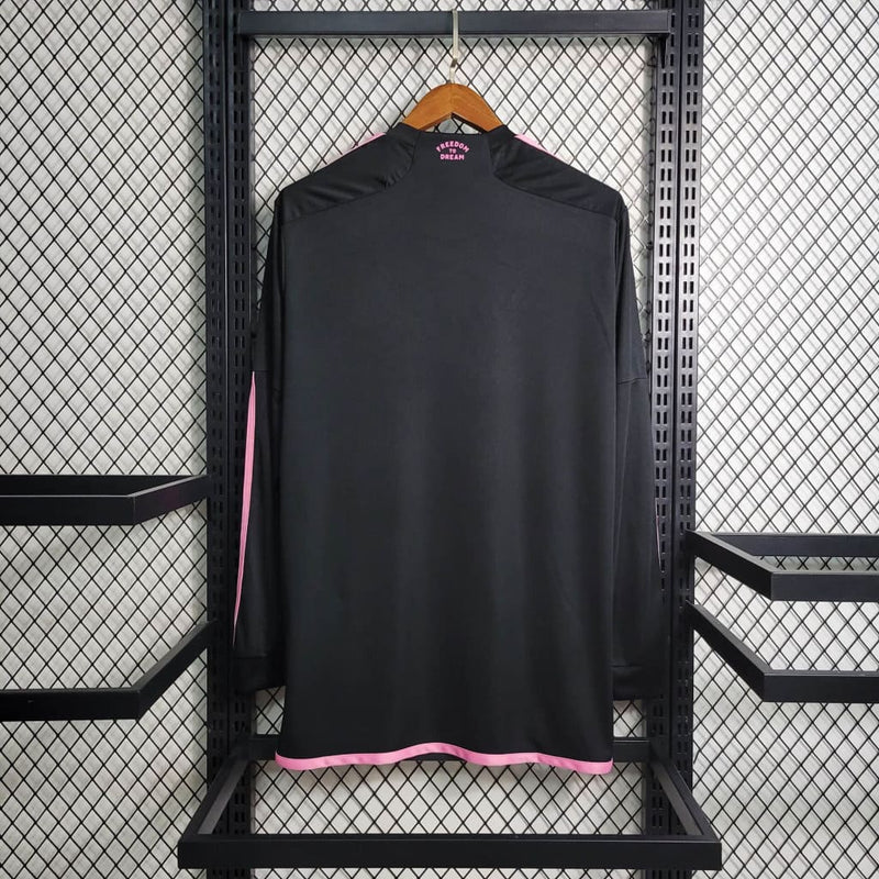 Camisa Inter Miami Home Manga Longa 23/24 - Versão Torcedor