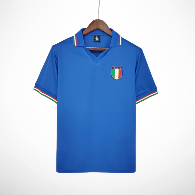 Camisa Itália Titular 1982 - Versão Retro