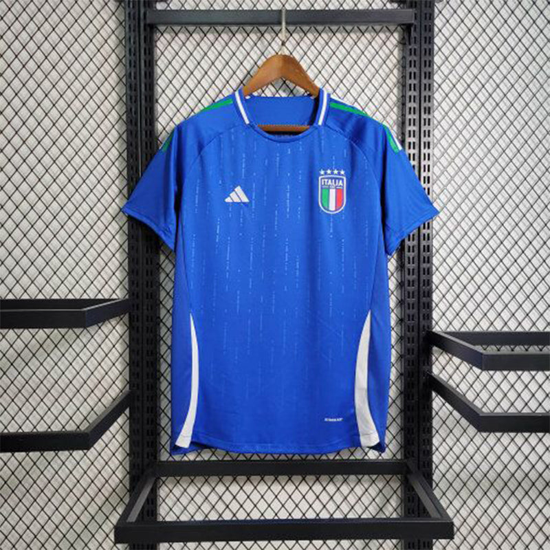 Camisa Itália Home 2024 - Adidas Torcedor Masculina - Lançamento