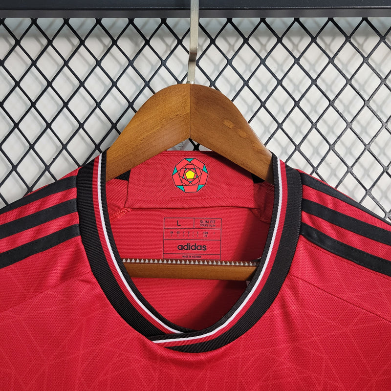 Camisa Manchester United Home 23/24 - Adidas Torcedor Masculina
