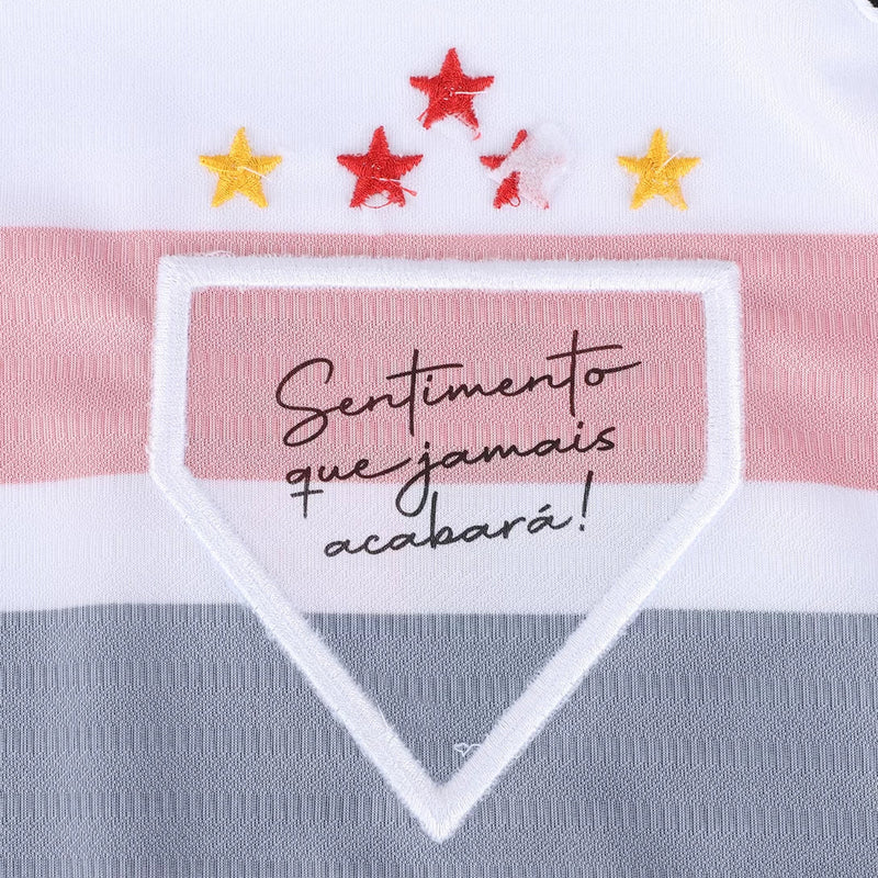 Camisa São Paulo Titular 24/25 - Torcedor Masculina - Branca
