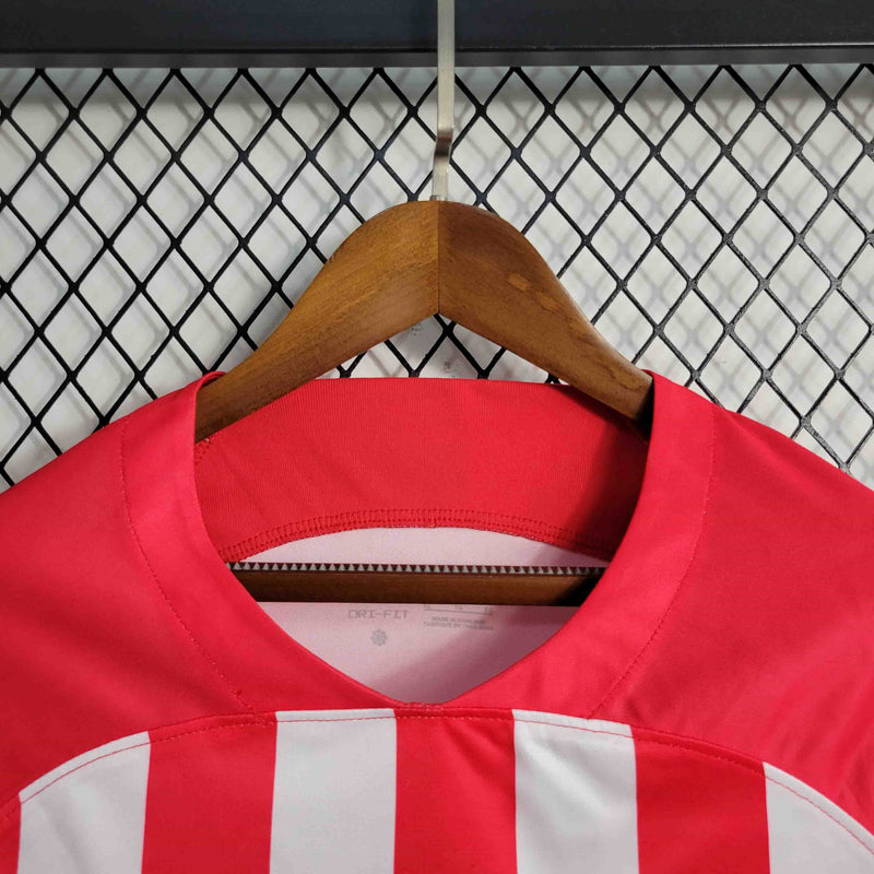 Camisa Atlético de Madrid Manga Longa 23/24 - Versão Torcedor