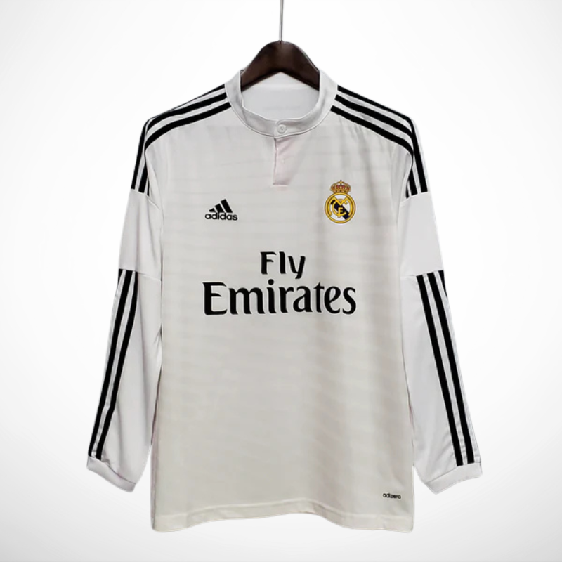 Camisa Real Madrid Titular 14/15 - Versão Retro Manga Longa