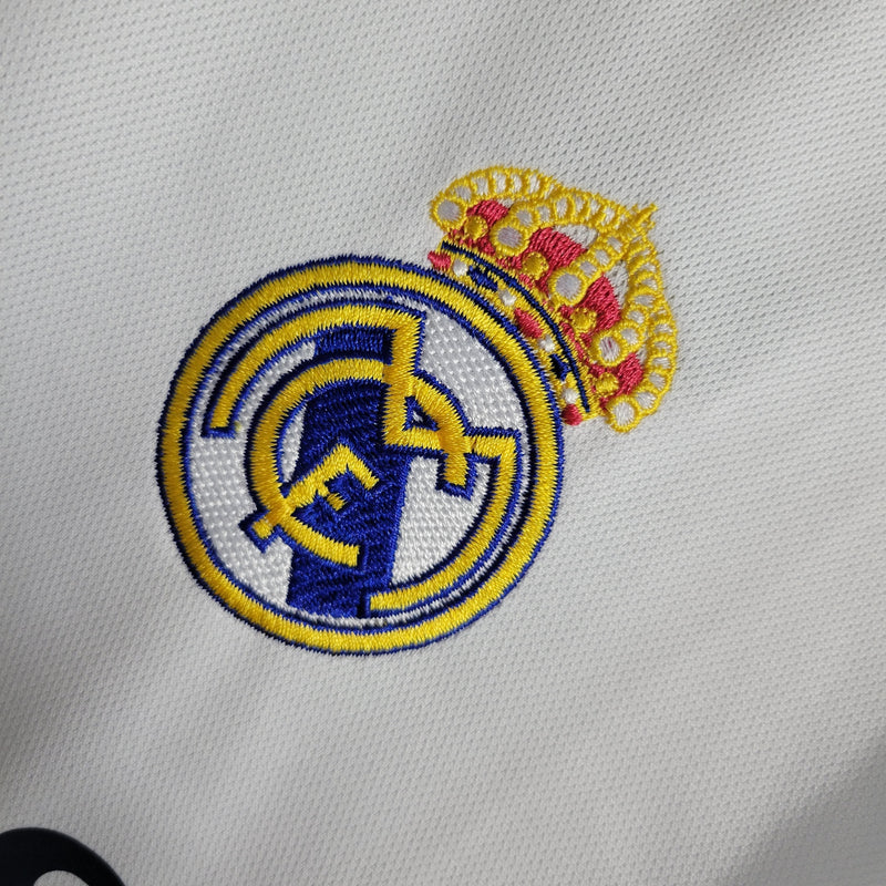 Camisa Real Madrid Home Manga Longa 23/24 - Adidas Torcedor Masculina - Torcedor