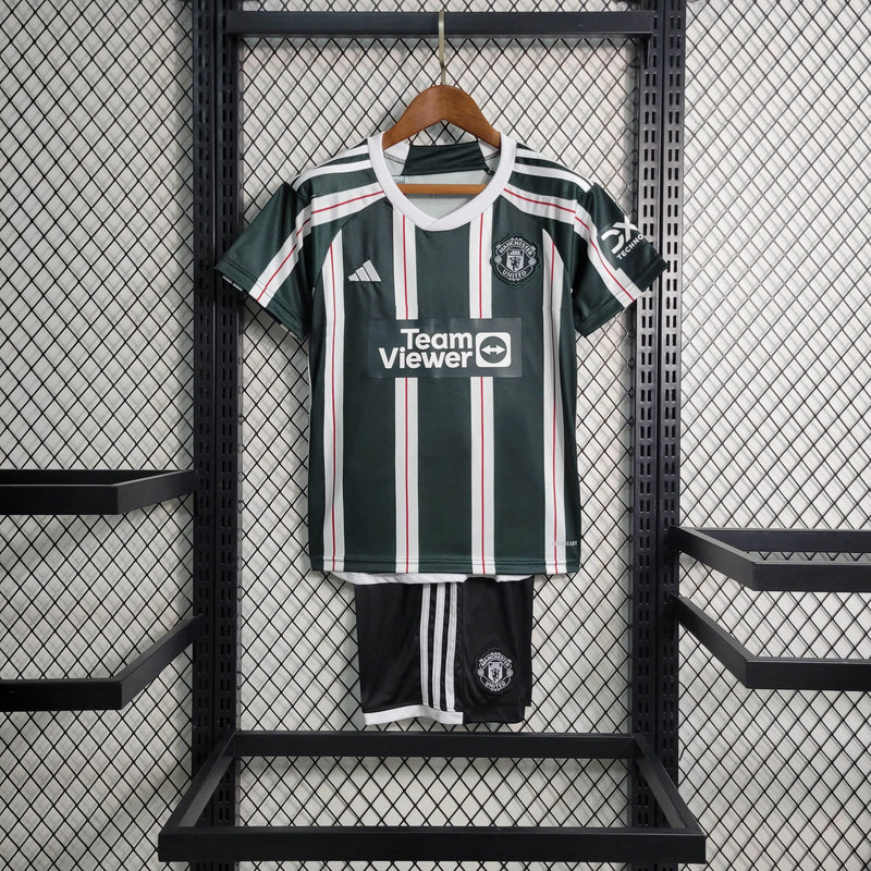 Kit Infantil Manchester United II 23/24