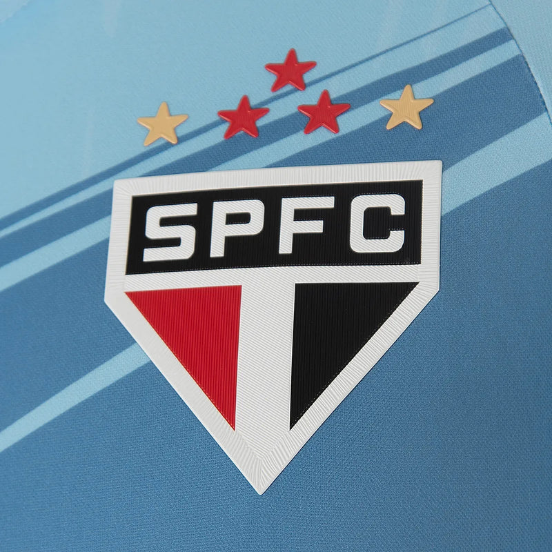 Camisa São Paulo Goleiro 25/26 - Torcedor Masculina - Azul
