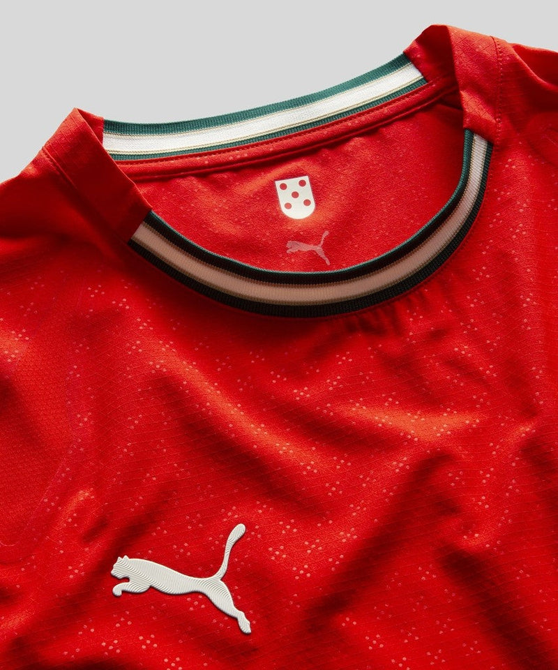 Camisa Portugal I 25/26 - Torcedor Puma Masculina - Vermelha