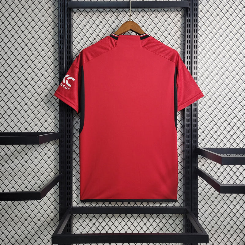 Camisa Manchester United Home 23/24 - Adidas Torcedor Masculina